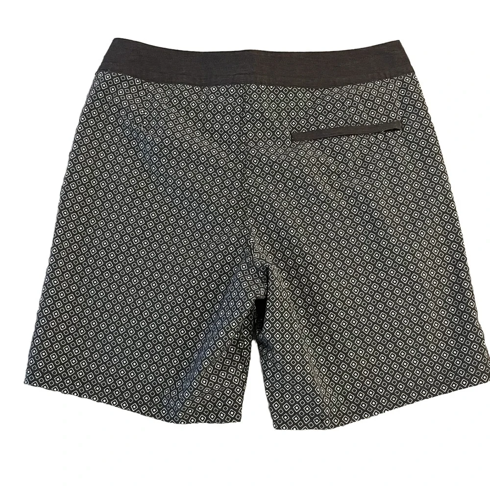 NWT Fair Harbor The Nautilus Boardshort Mens‎ 30 Black Beacon 8